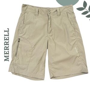 🛍️3/$40 Merrell Opti-Wick UPF 50+ Hiking Shorts | Quick Dry | Zip Pockets | 28